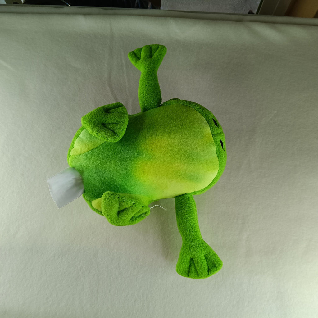 Tipsy Green Frog Plushy