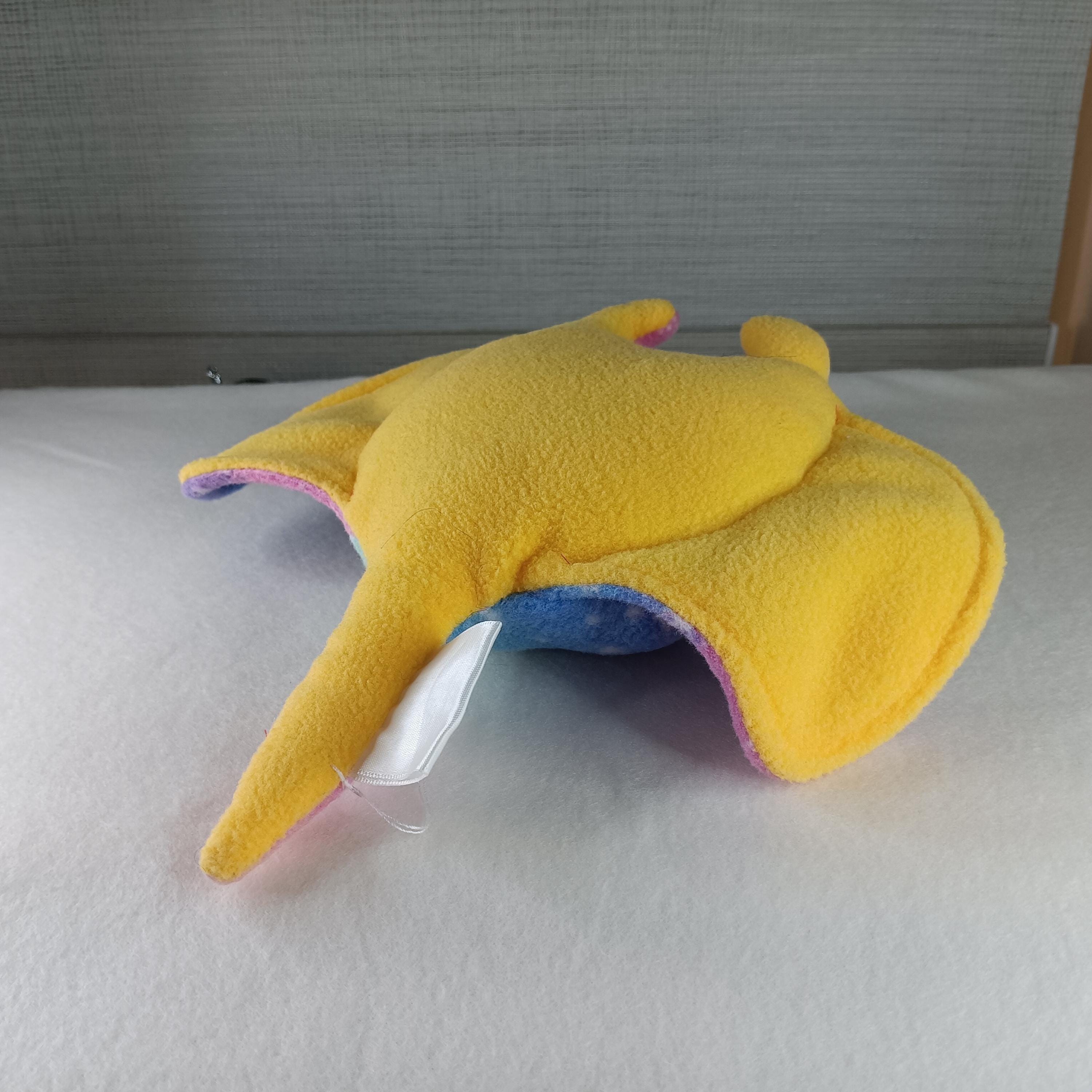 Galaxy Manta Ray Plush – Handmade Cosmic Sea Friend
