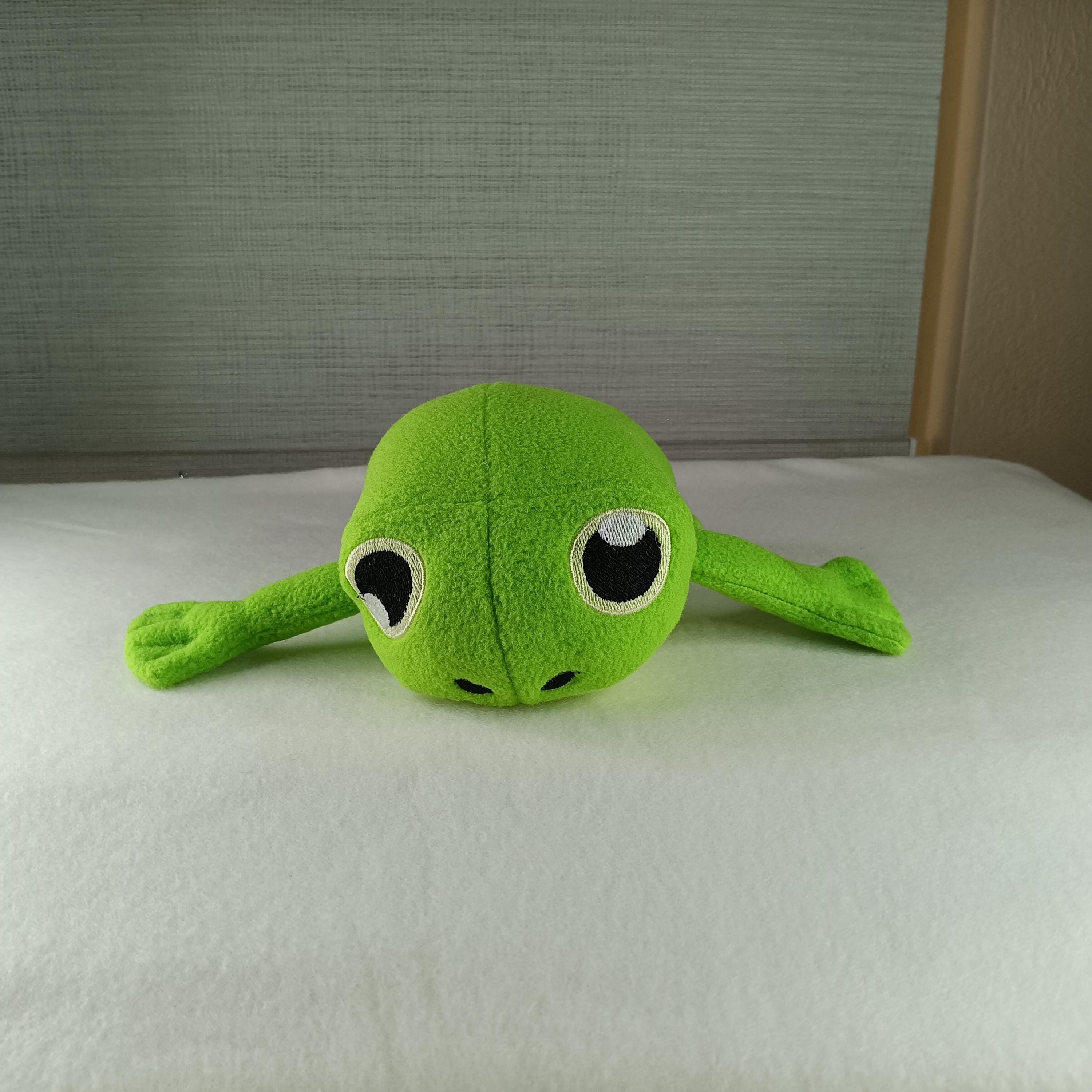 Tipsy Green Frog Plushy