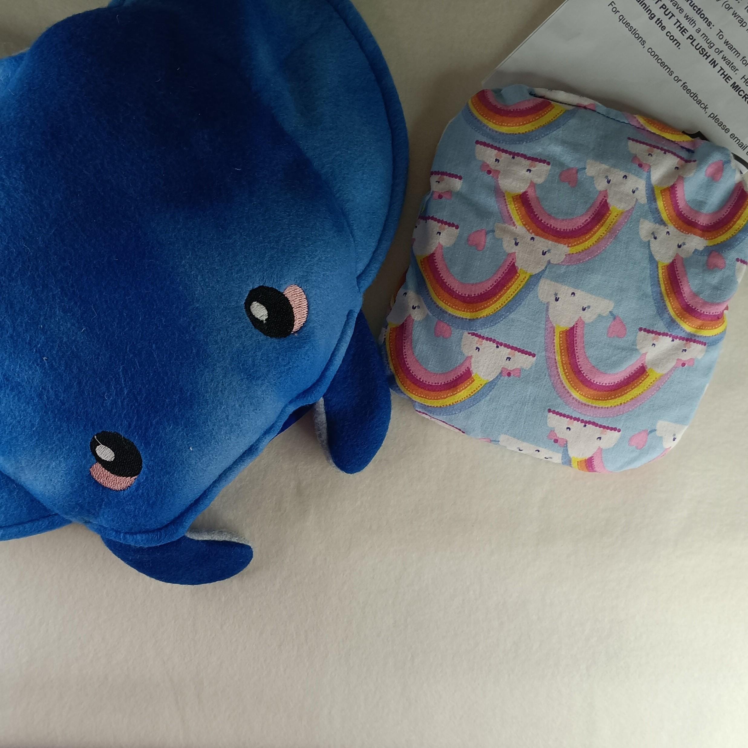 Manta Ray Heating Pad, Cooling Pad Plushy