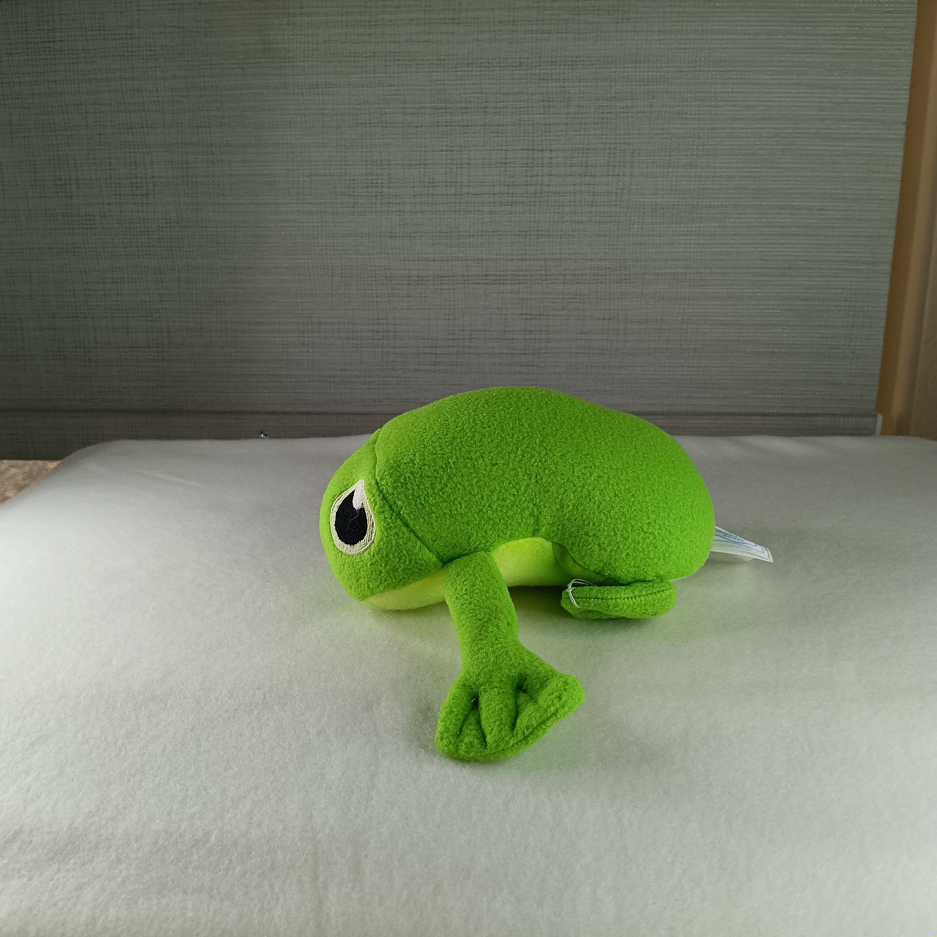 Tipsy Green Frog Plushy